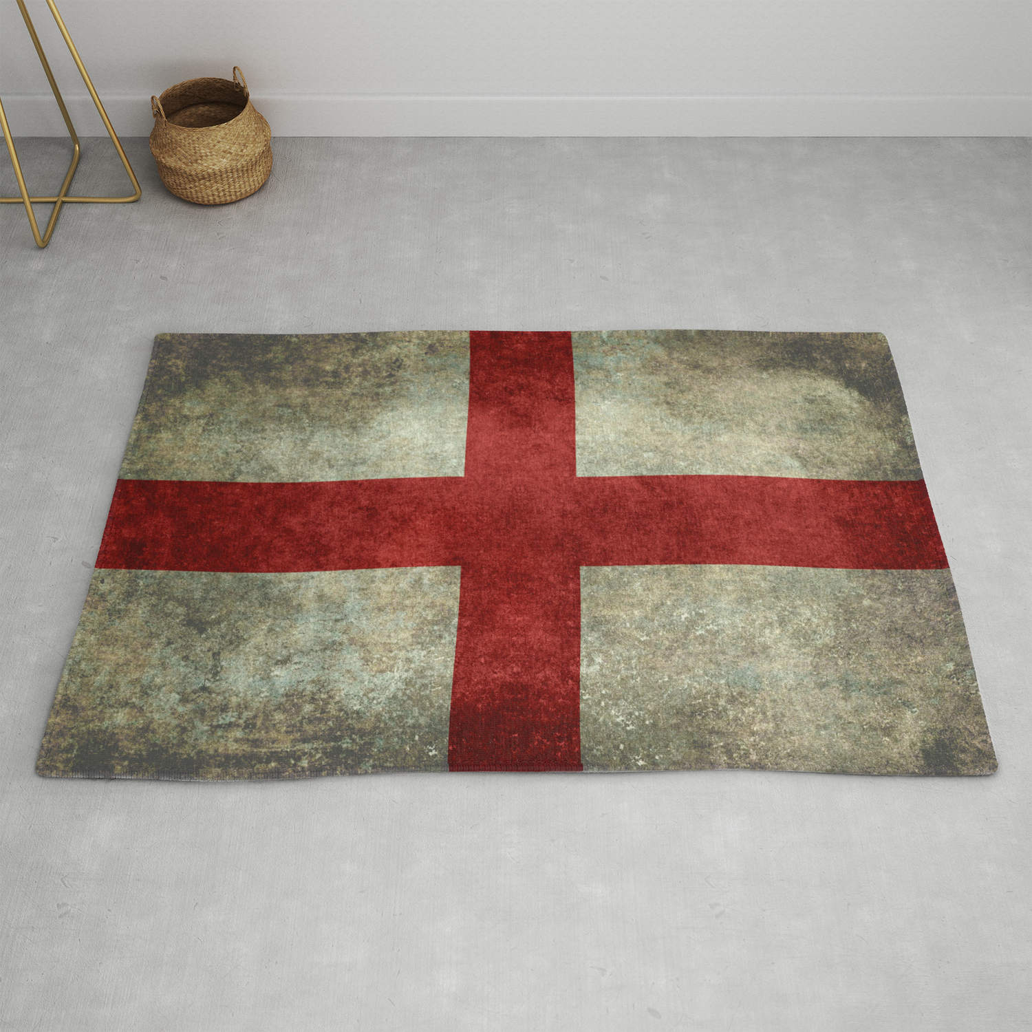 ALAZA British Flag Big Ben Bus England London Collection Area Mat Rug Rugs for Living Room Bedroom Kitchen 2' x 6' 