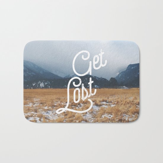 Get Lost Bath Mat