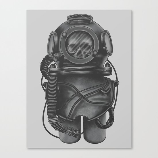 The Dead Diver Canvas Print