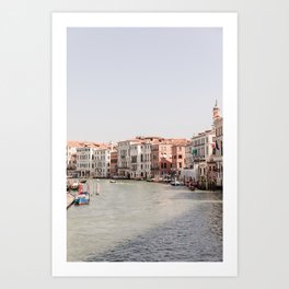 Venice Italy | Pastel old Houses | Fine art Travel Photography Art Print