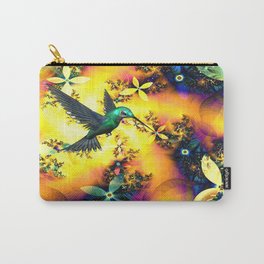 Lost Paradise Carry-All Pouch | Abstract, Mixed Media, Pattern, Digital 
