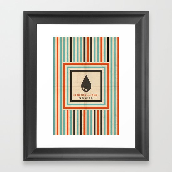 risk Framed Art Print