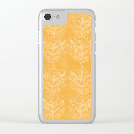 leaf 2 Clear iPhone Case
