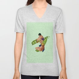 two peas in a pod V Neck T Shirt