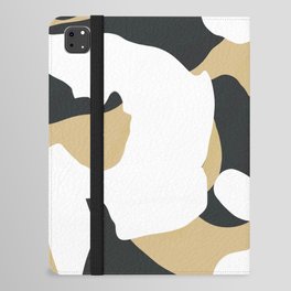 Scandinavian abstract splatter pattern 02 iPad Folio Case