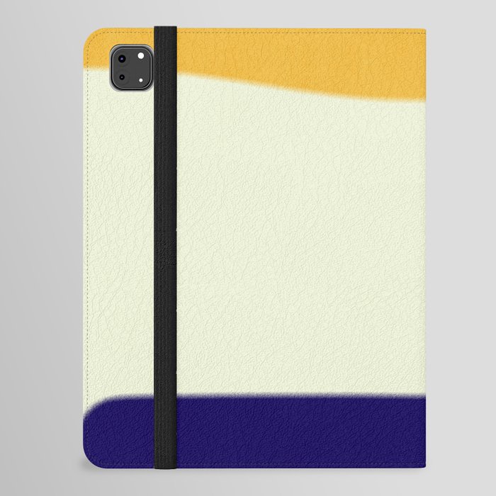 Abstract Geometric Shape Blured iPad Folio Case