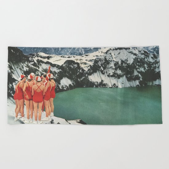 Polar Plunge Beach Towel