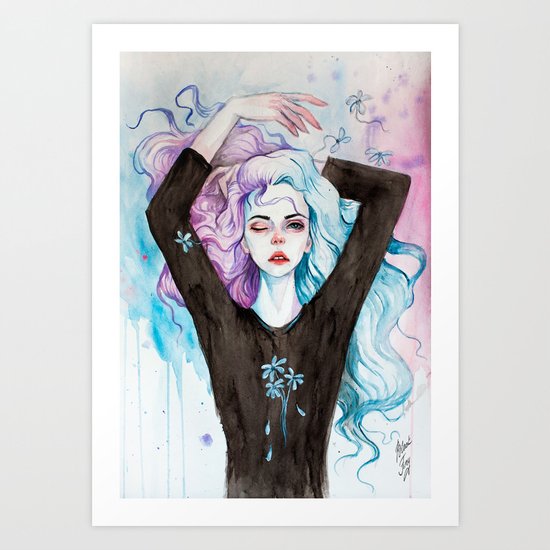 I see you Art Print