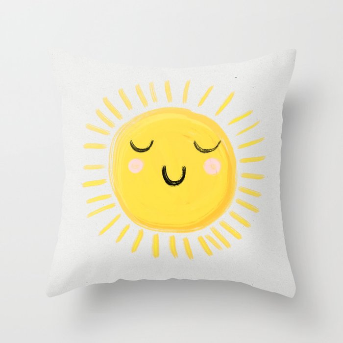 Sunshine Throw Pillow