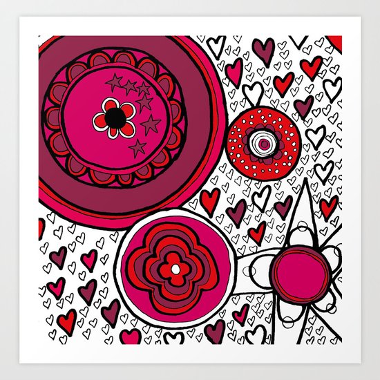 Playground Love Art Print