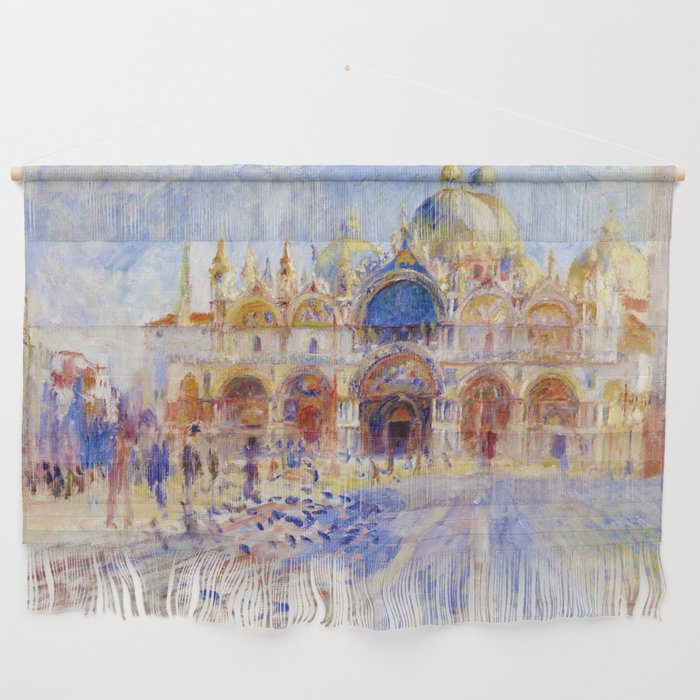 Pierre-Auguste Renoir "The Piazza San Marco, Venice" Wall Hanging