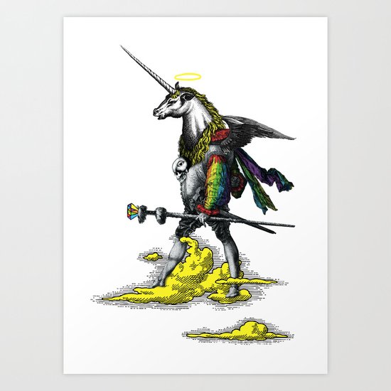 Unicorn Art Print