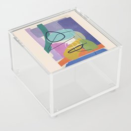 Modern Abstract Art 45 Acrylic Box