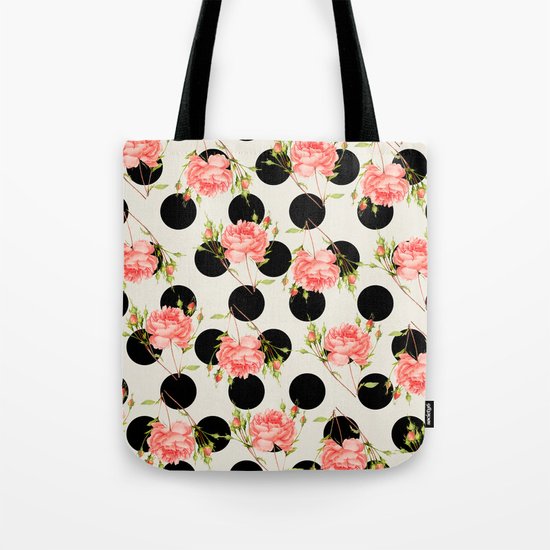 MIXED FLORAL Tote Bag