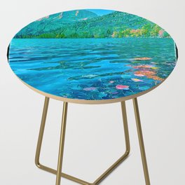 Blue Side Table
