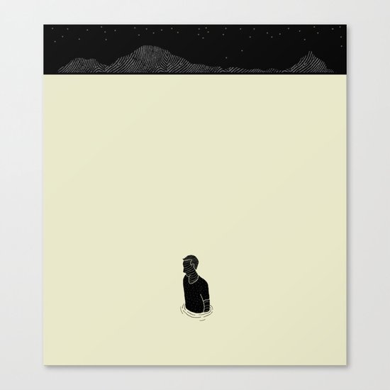 Alone Canvas Print