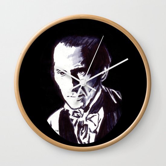 The Gentle Man of Horror Wall Clock
