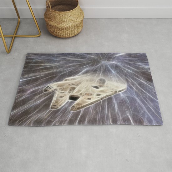 millennium falcon rug