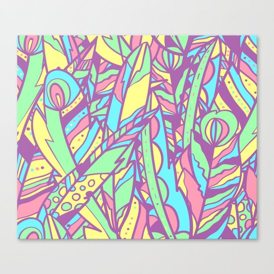 FeAThErs Canvas Print