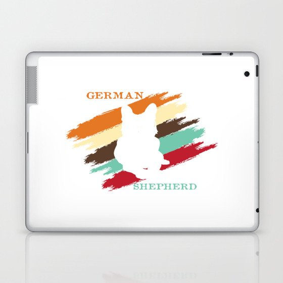 German Shepherd Laptop & iPad Skin