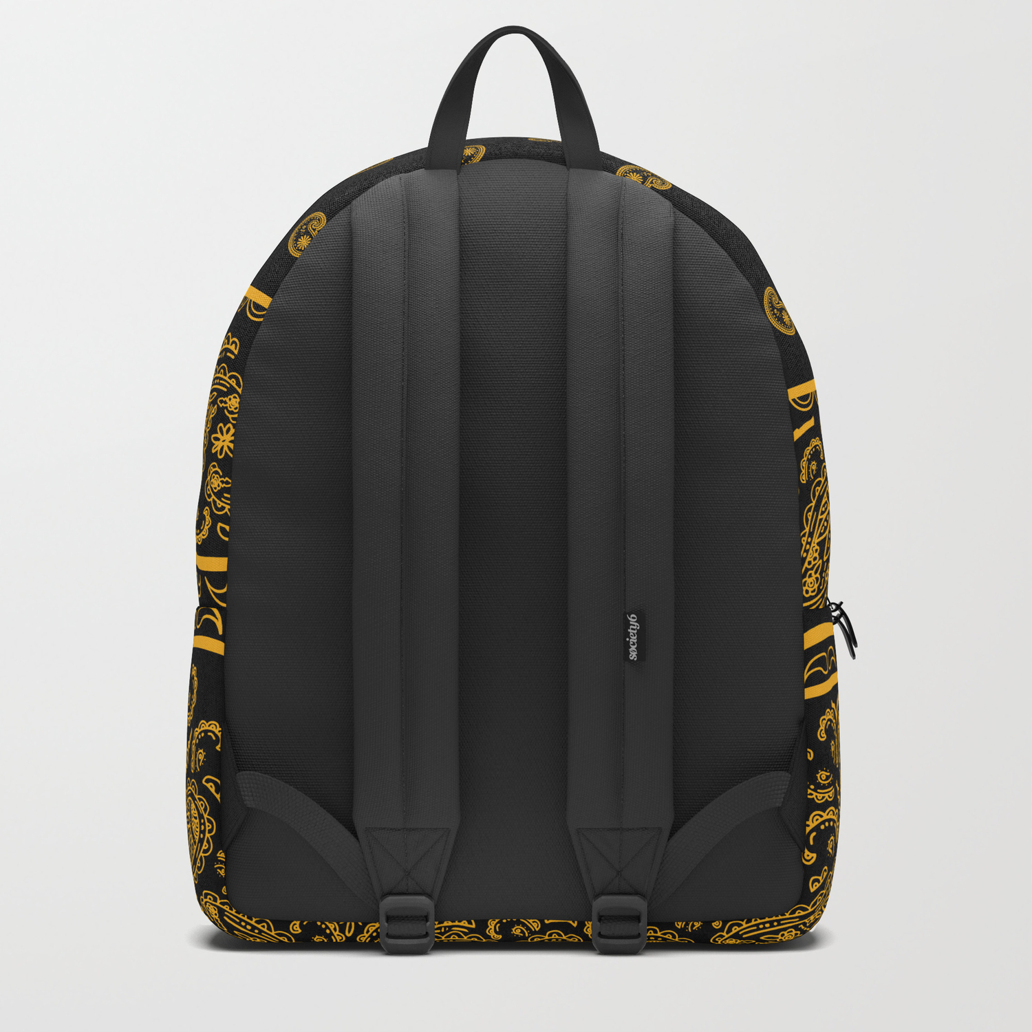black and gold backpacks