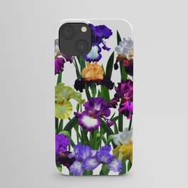 Iris garden iPhone Case