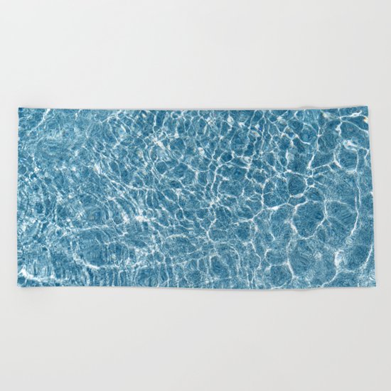 Water Surface Beach Towel