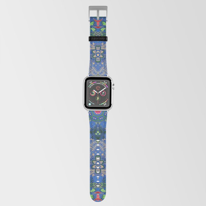 Antique Moroccan Midnight Flowers Apple Watch Band