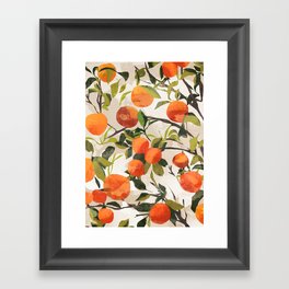 Oranges Framed Art Print