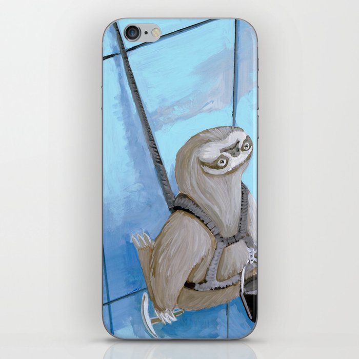 Sloths Are Bad At Things- Xander the Window Washer!  iPhone Skin