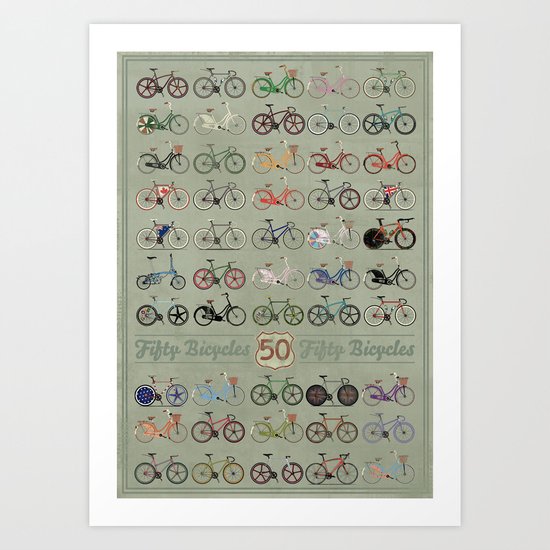 Bicycle Art Print