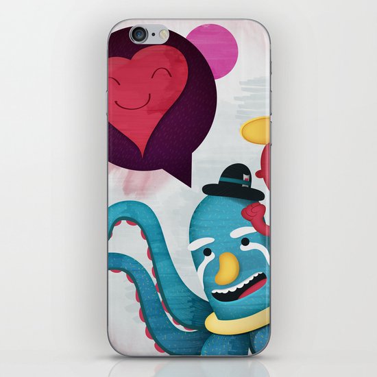 Pushing Love Like Pimps iPhone Skin