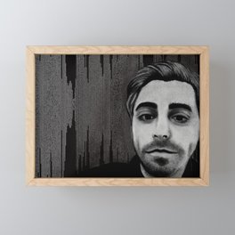 Chasing Soundwaves Framed Mini Art Print