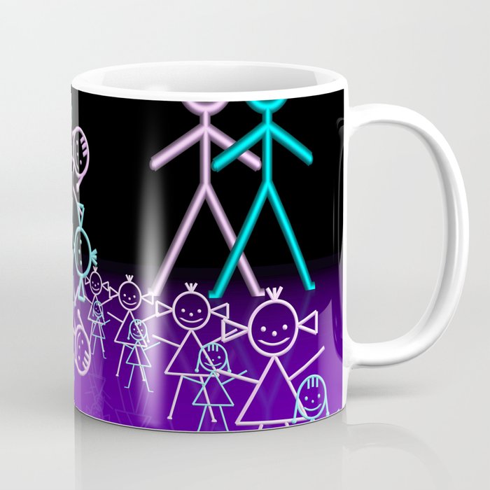 stick figures -1- Coffee Mug