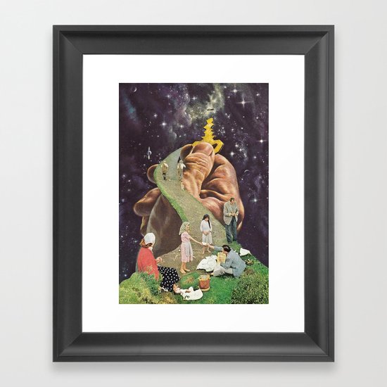 the secret (putos no castelo) Framed Art Print