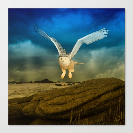 Light Emitting Deity Canvas Print