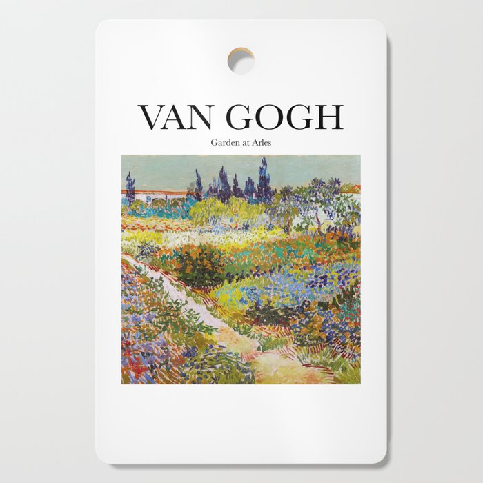 Van Gogh - Garden at Arles Cutting Board
