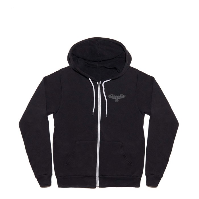 Just Eagle Full Zip Hoodie