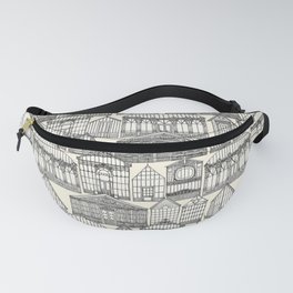 Victorian greenhouses black Fanny Pack