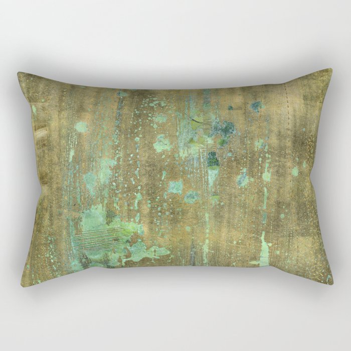 Golden Dream Rectangular Pillow