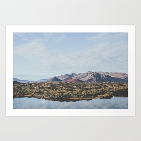 Borgarnes, Iceland Art Print