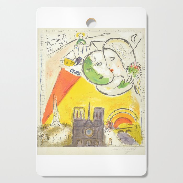 Le Dimanche (On Sundays) 1954 T Shirt, Marc Chagall Artwork