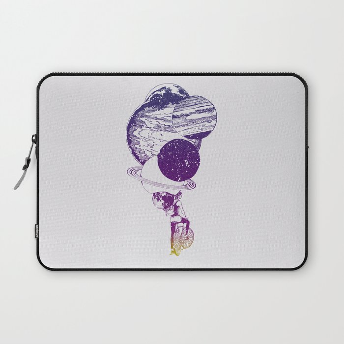 Time for Ride Laptop Sleeve