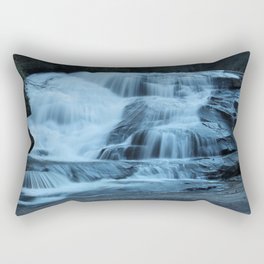 Triple Falls, NC, Fine Art Photography Rectangular Pillow