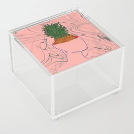 Pineapples are in my head Acrylic Box