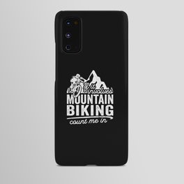 Mountain Biking MTB Downhill Mountain Bike Android Case