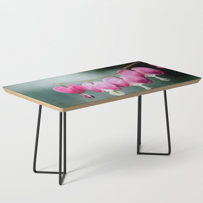 Be Still My Bleeding Heart Stained Glass Illustration Coffee Table