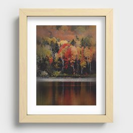 Reflections in Fall  Recessed Framed Print