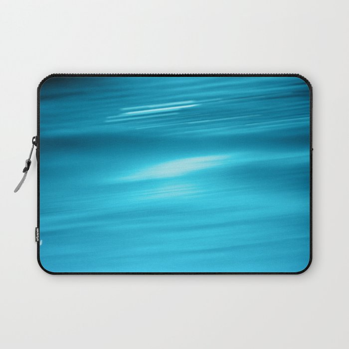 Underwater blue background Laptop Sleeve