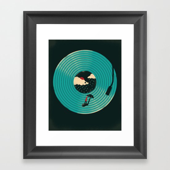 Songs for a Rainy Day Framed Art Print